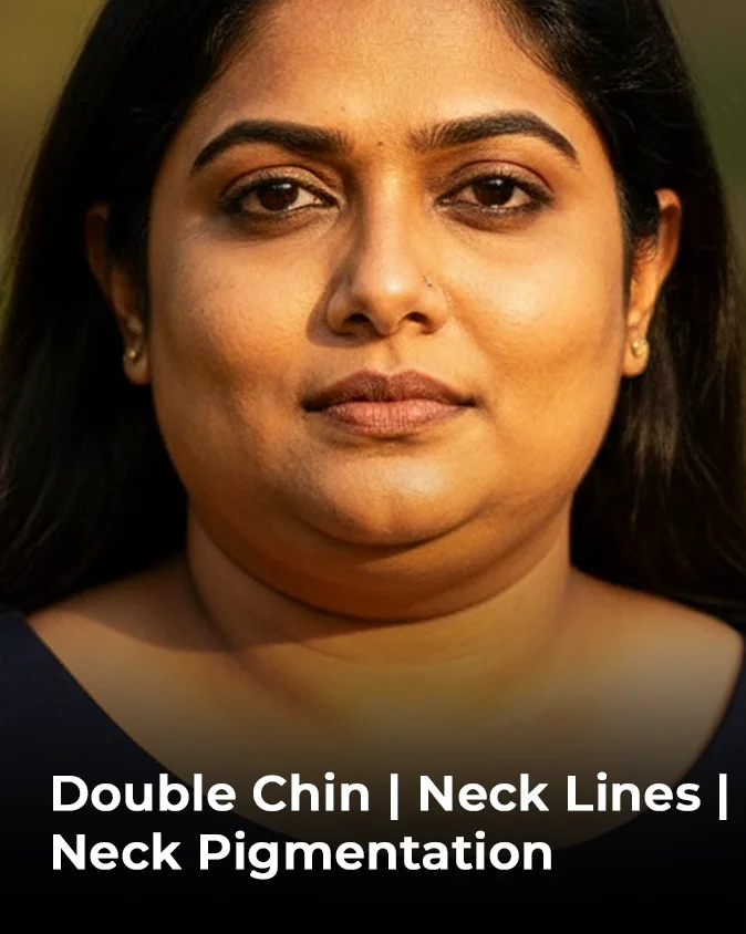 Double Chin Neck Lines Neck Pigmentation 2