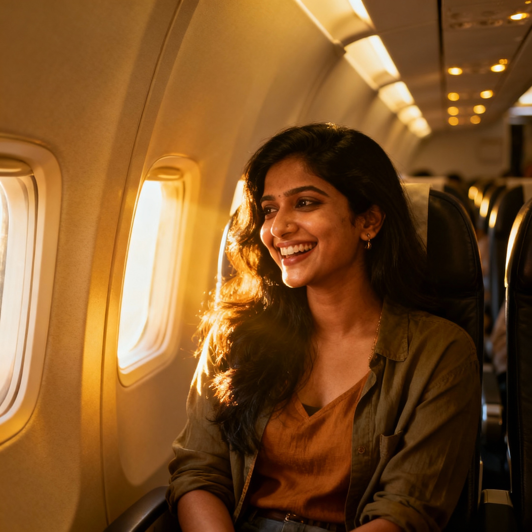Feeling calm & stress reduced before travel