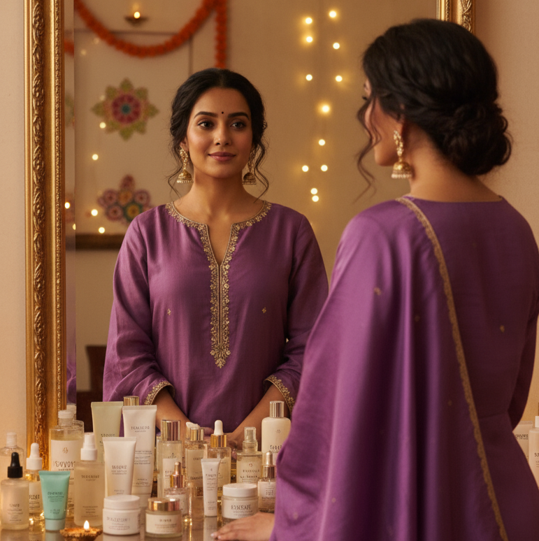 Glowing wedding ready skin without wasting time on 10-step routines