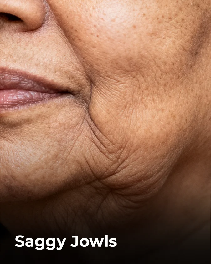 Saggy Jowls